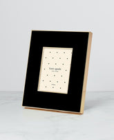 Kate Spade Make It Pop 4x6" Picture Frame Black